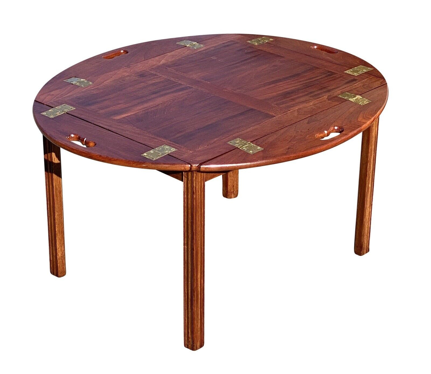 20th C Vintage Mahogany Chippendale Style Butlers Table / Coffee Table