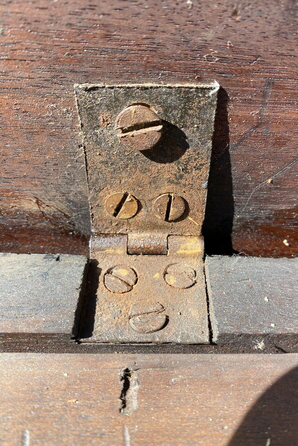 18TH C ANTIQUE CHIPPENDALE MAHOGANY SOFA TABLE / DRESSING TABLE