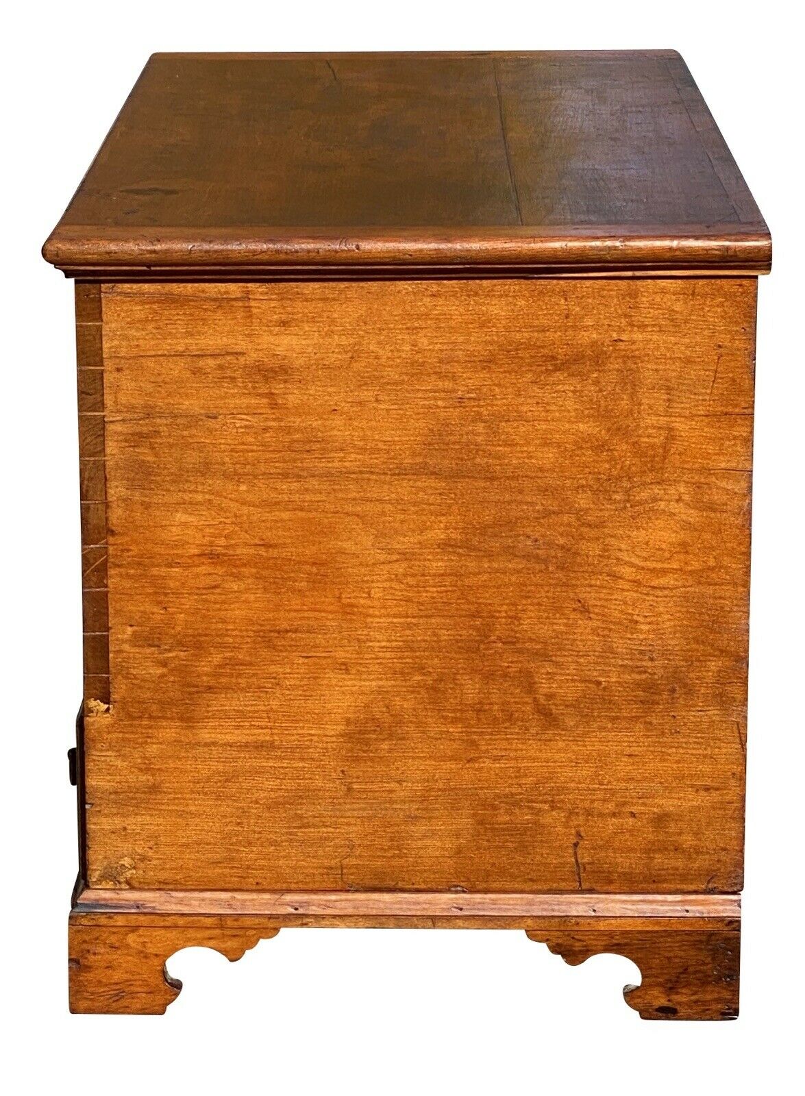 18th C Antique Pennsylvania Chippendale Cherry Blanket Box / Chest