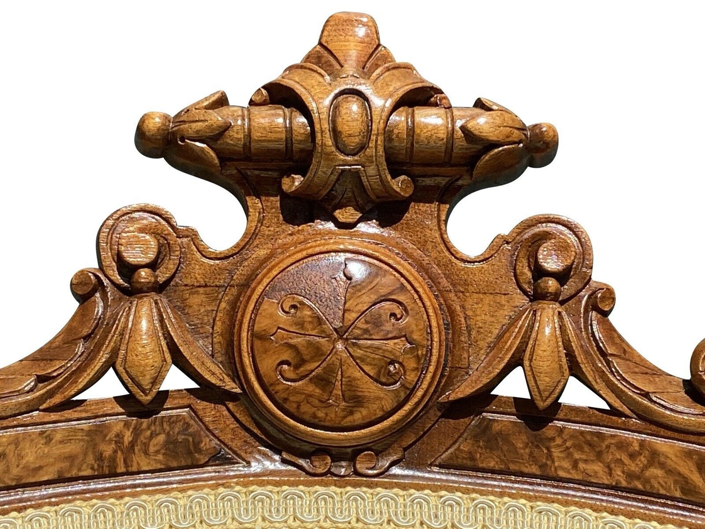 19th C Set of 4 Antique New York Victorian Renaissance Revival Parlor Chairs