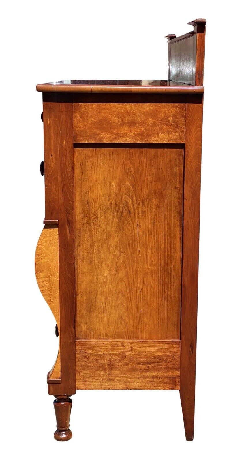 19th C Antique Vermont Federal Period Birds Eye Maple Dresser / Chest of Drawers