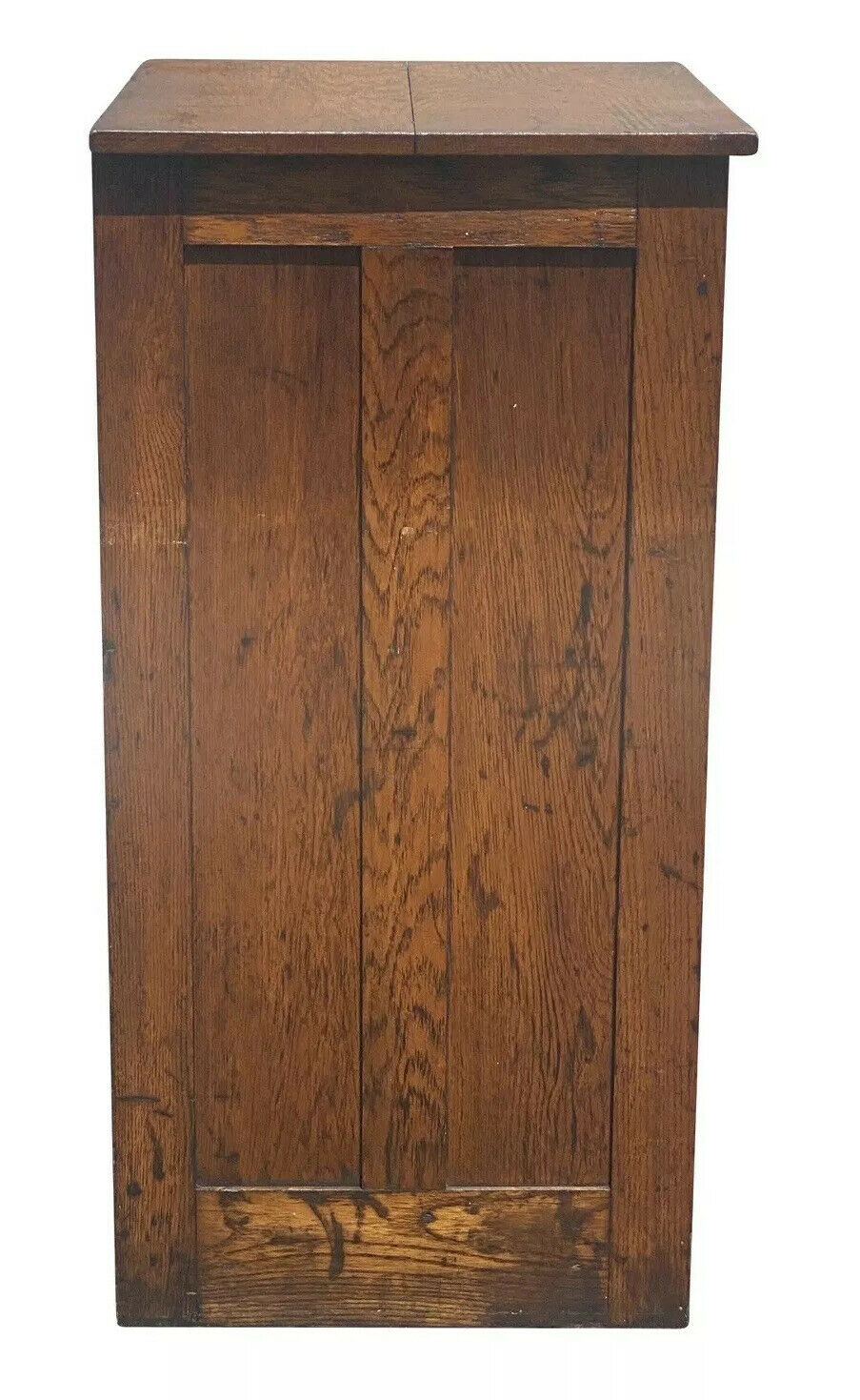 19TH C ANTIQUE VICTORIAN OAK HAMILTON MFG CO TYPE MAKER / PRINTERS FILE CABINET