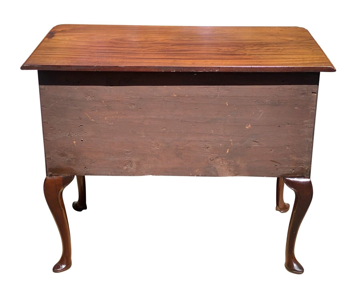 18th C Antique Queen Anne Delaware River Valley Mahogany Dressing Table / Lowboy