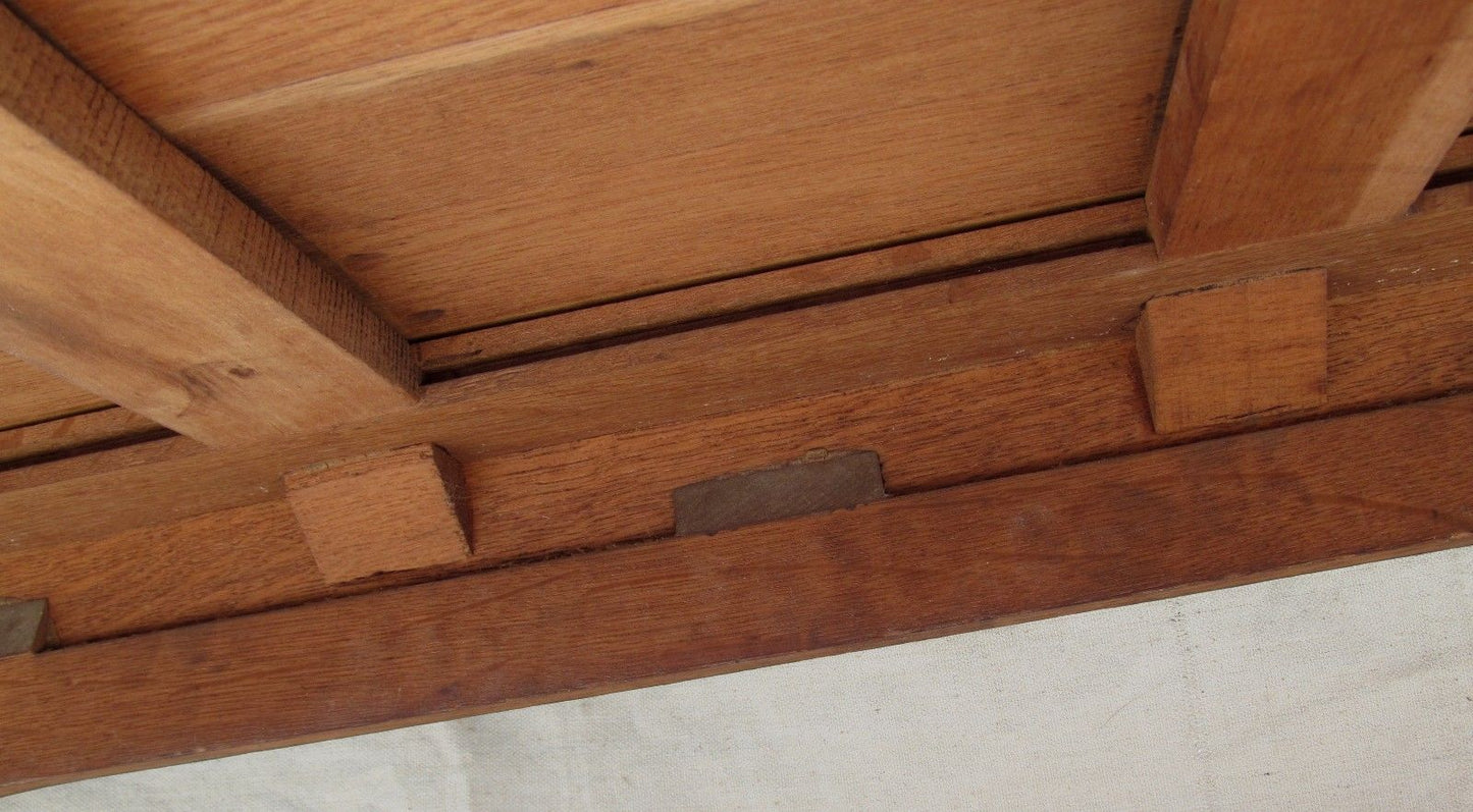 FABULOUS OAK ARTS & CRAFTS BOOKCASE-CHINA CABINET BY THE LIFETIME FURNITURE CO