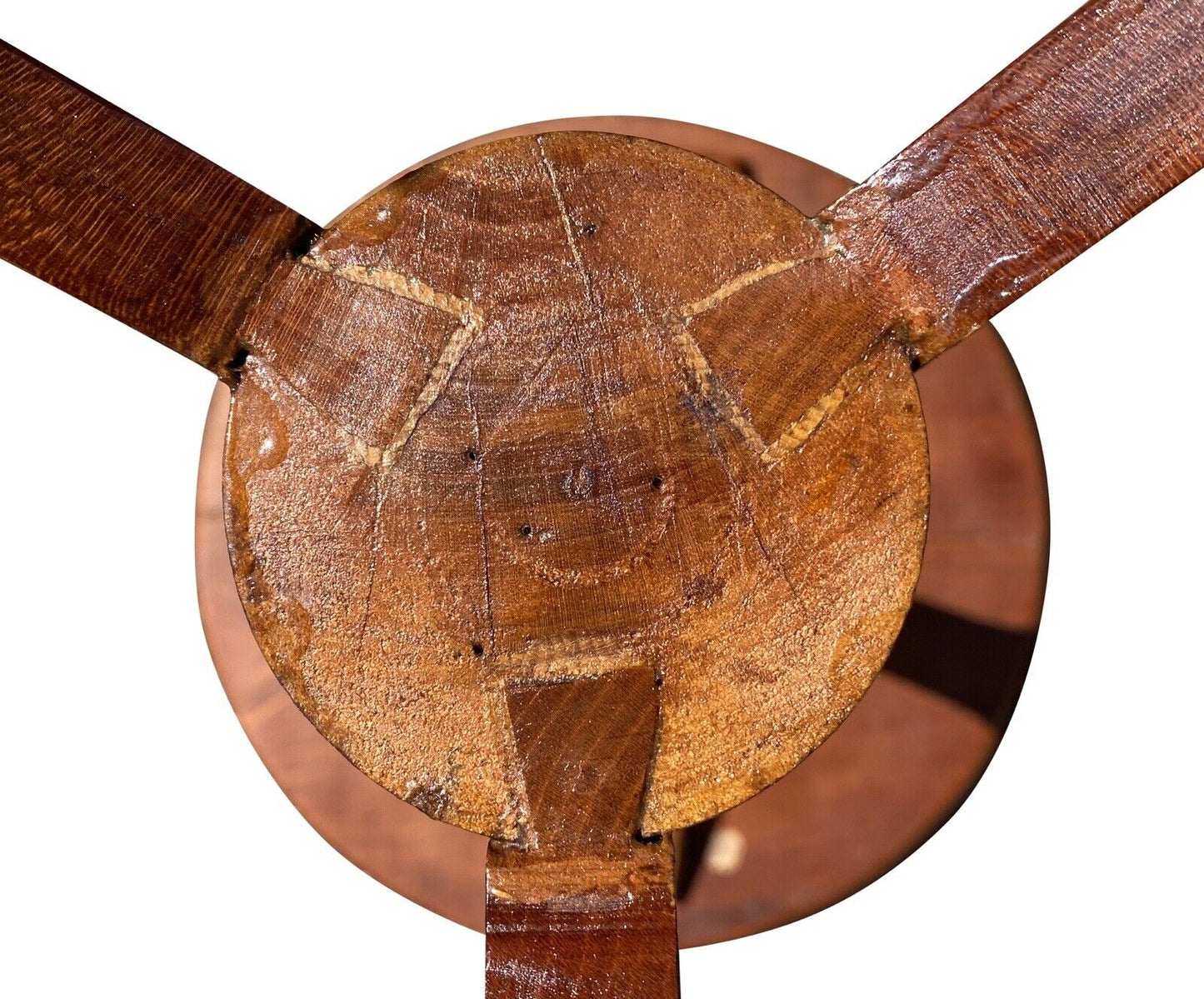 Federal Style New England Cherry Candlestand With Rare Tripod Spider Legs