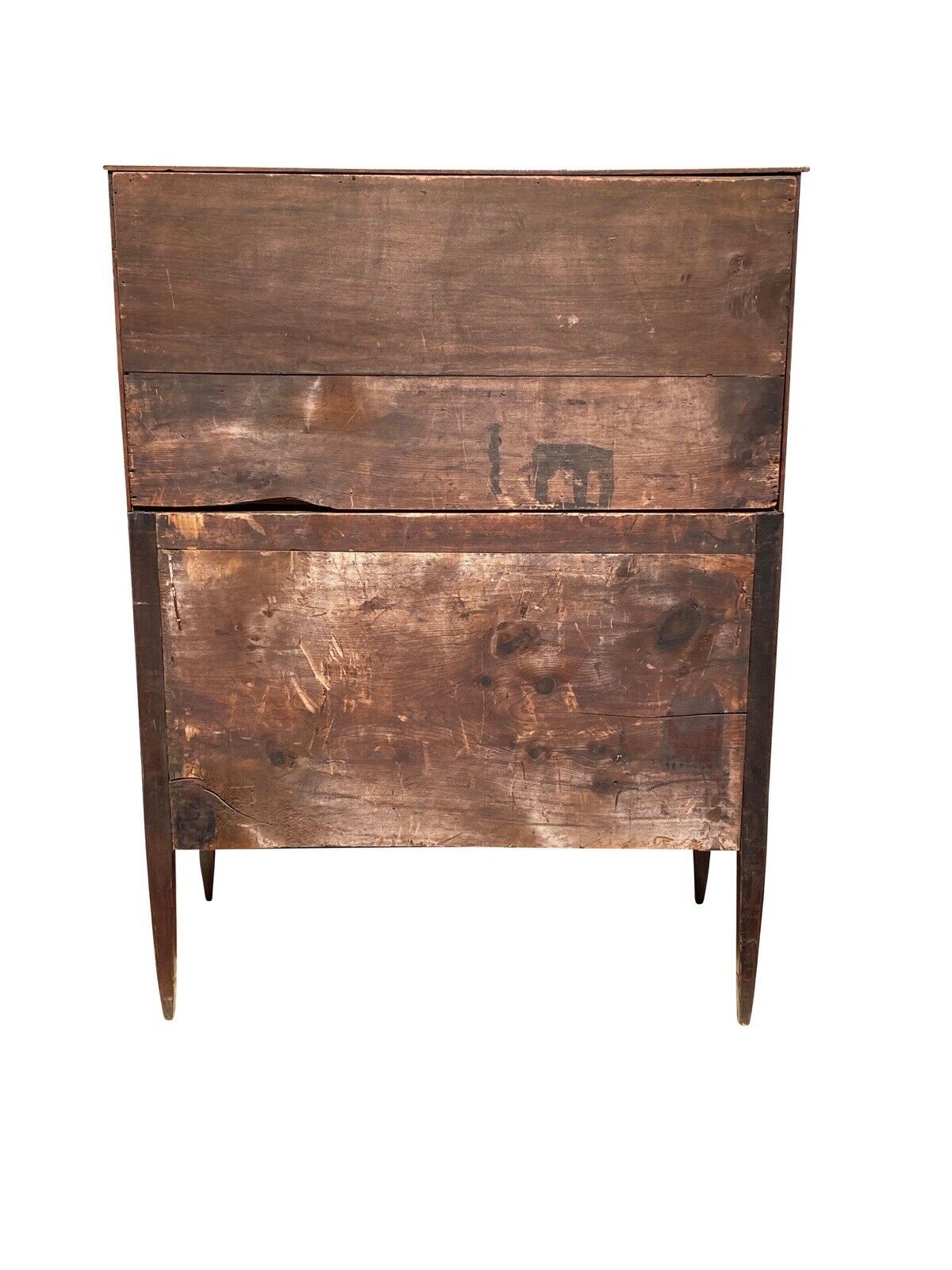 19TH C ANTIQUE FEDERAL PERIOD BOSTON MAHOGANY TAMBOUR LADIES SECRETARY DESK