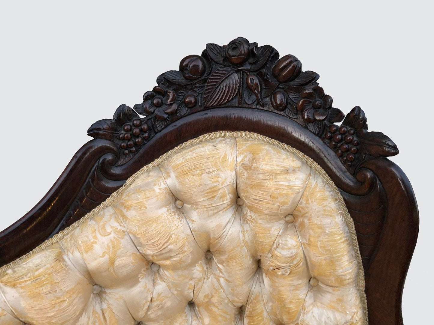 Important Victorian Carved Rosewood "Rosalie" Sofa Set By John Henry Belter