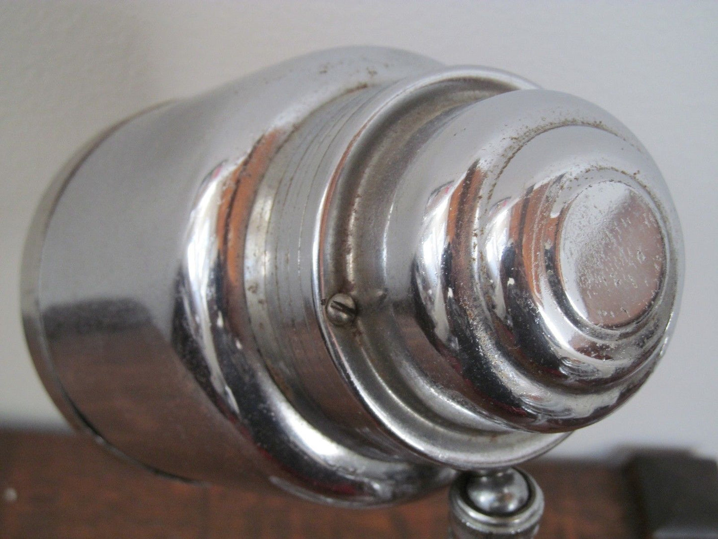 1950'S MODERN CHROME DOUBLE HEAD PHYSICIAN'S LAMP