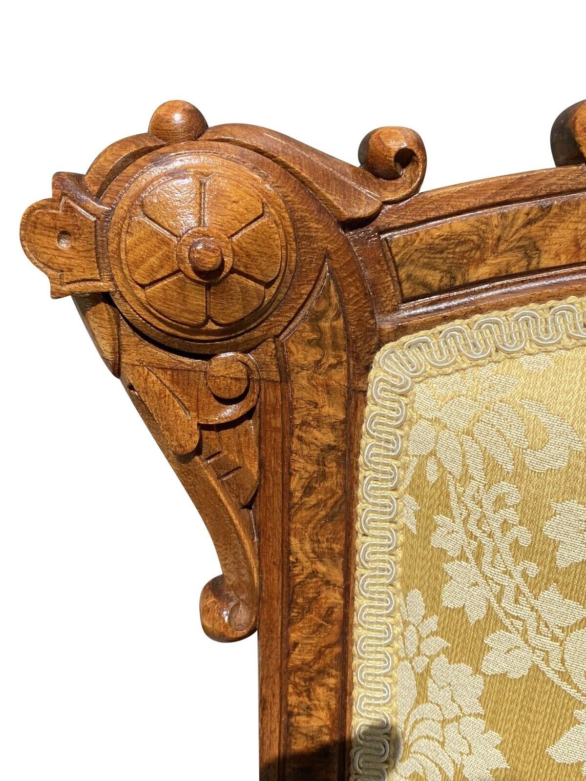 19th C Set of 4 Antique New York Victorian Renaissance Revival Parlor Chairs