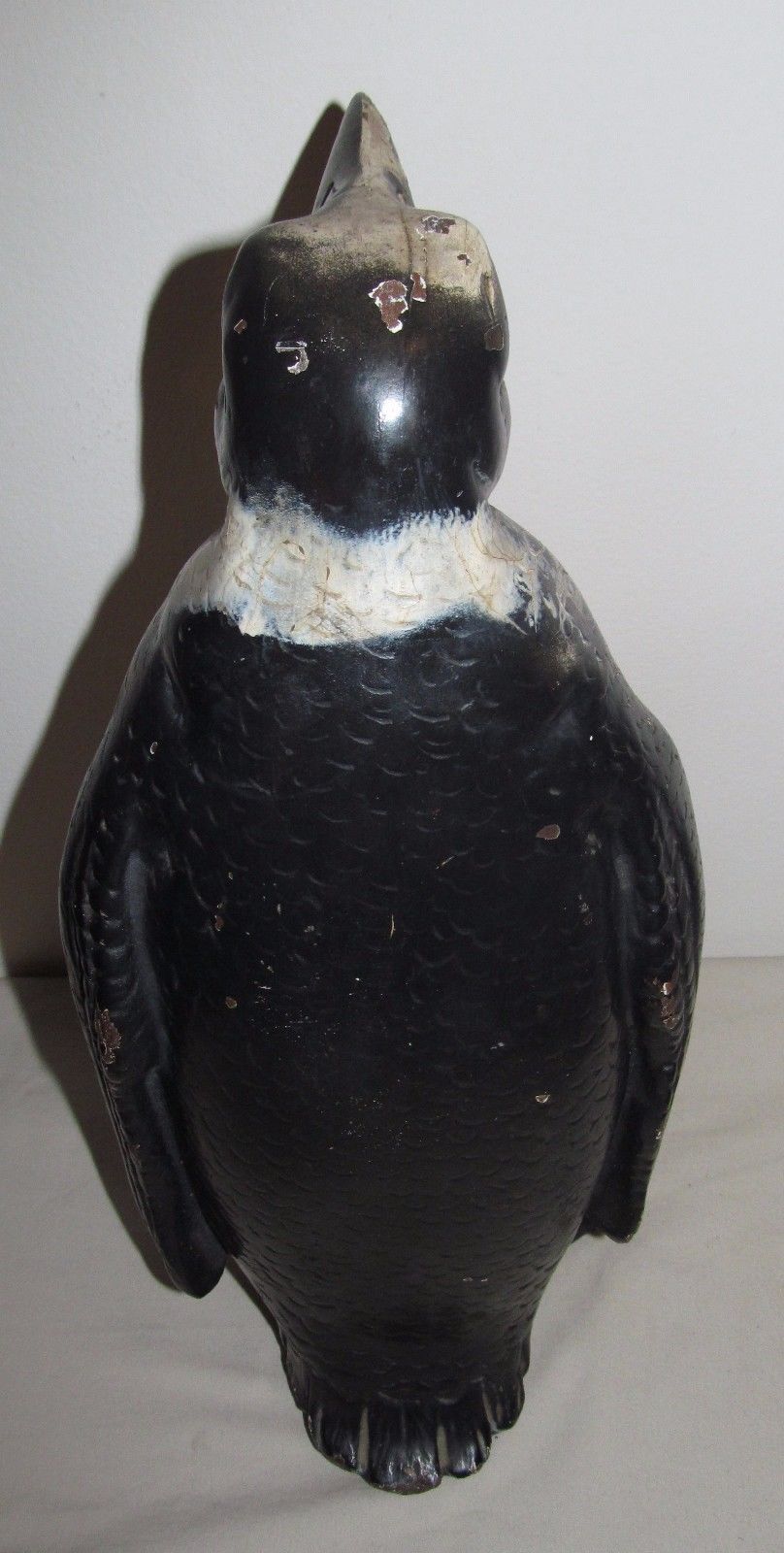 1920'S ANTIQUE HAND PAINTED COOPER PENGUIN-CLICQUOT CLUB SODA ADVERTISING MASCOT