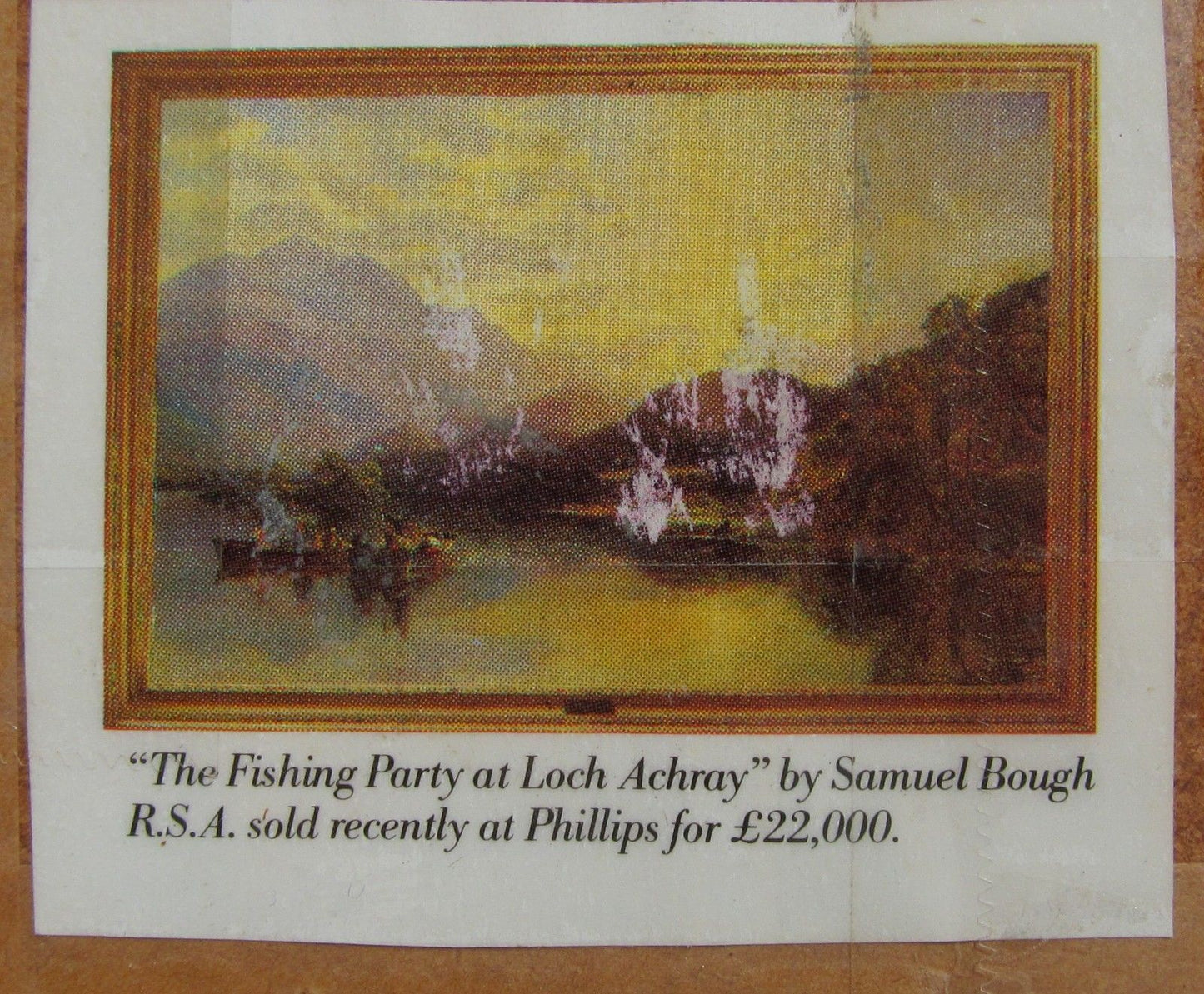 19TH CT 1872 DATED WATERCOLOR MARITIME PAINTING BY SAM BOUGH "THE KELP GATHERS"