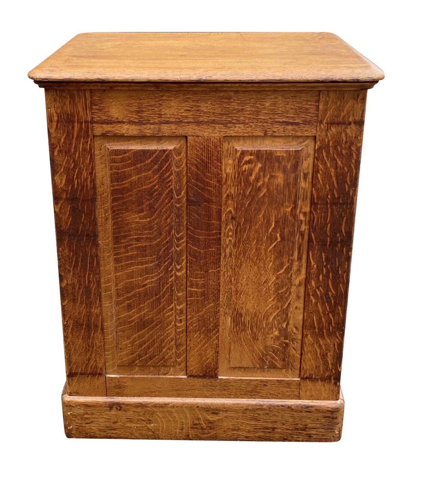 19th C Antique Victorian Tiger Oak File Cabinet ~ Anthony & Cowell Co Providence
