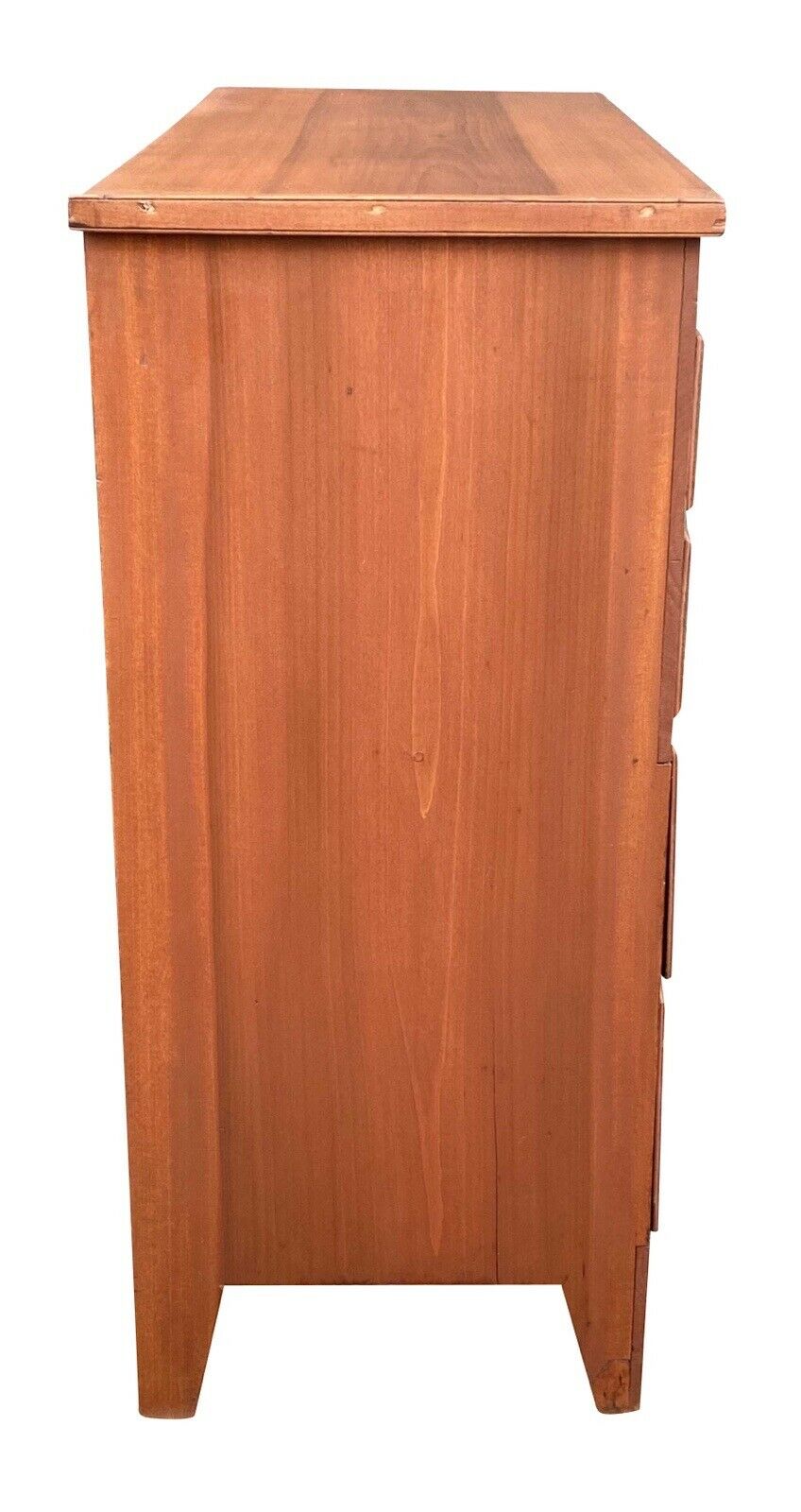 Antique Hepplewhite Tulip Poplar Lift Top Blanket Box / Mule Chest