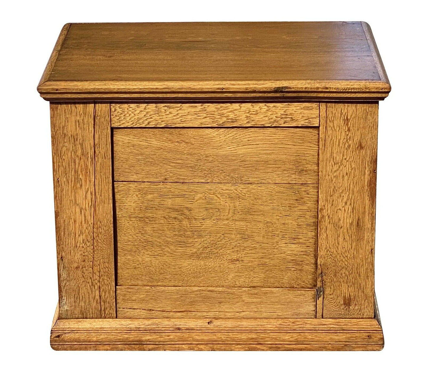 19th C Antique Victorian 6 Drawer Oak Spool Cabinet / Sewing Cabinet