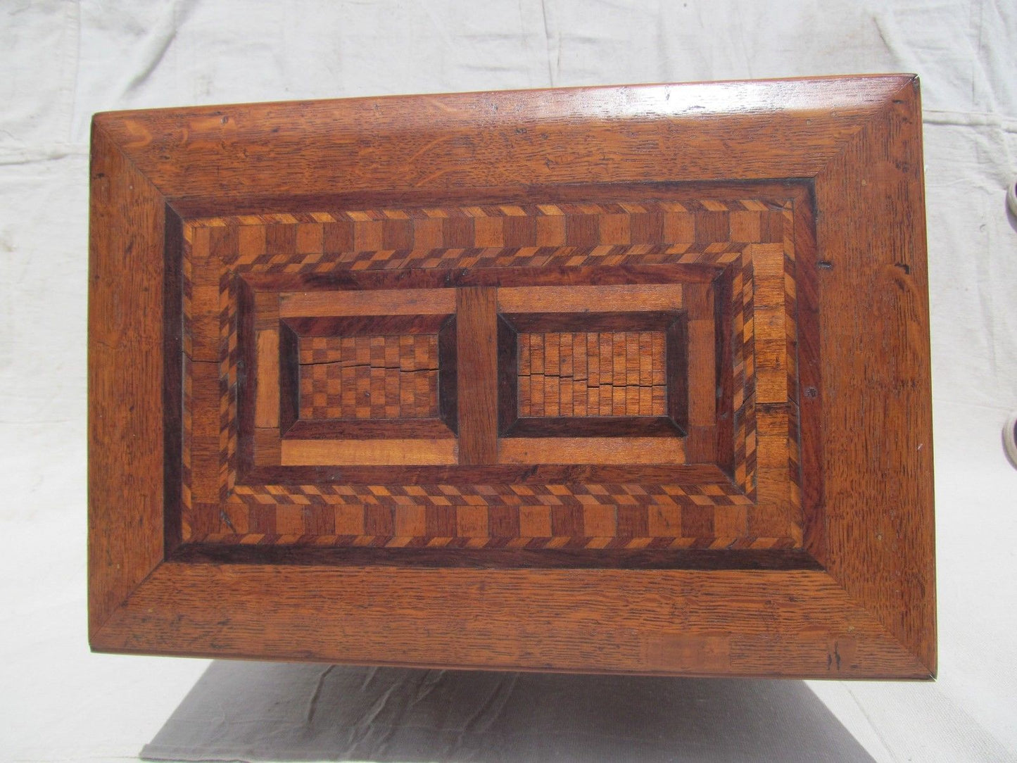EXCELLENT LARGE 19TH CENTURY INLAID JEWELRY CHEST ON FRAME-THE VERY BEST QUALITY