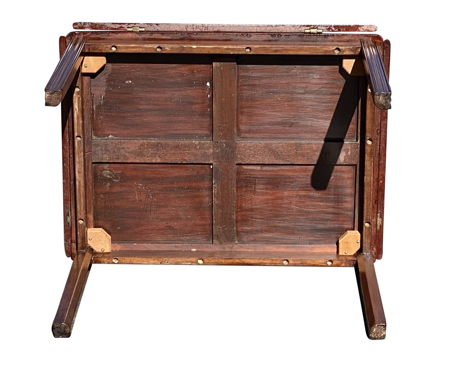 20th C Vintage Mahogany Chippendale Style Butlers Table / Coffee Table