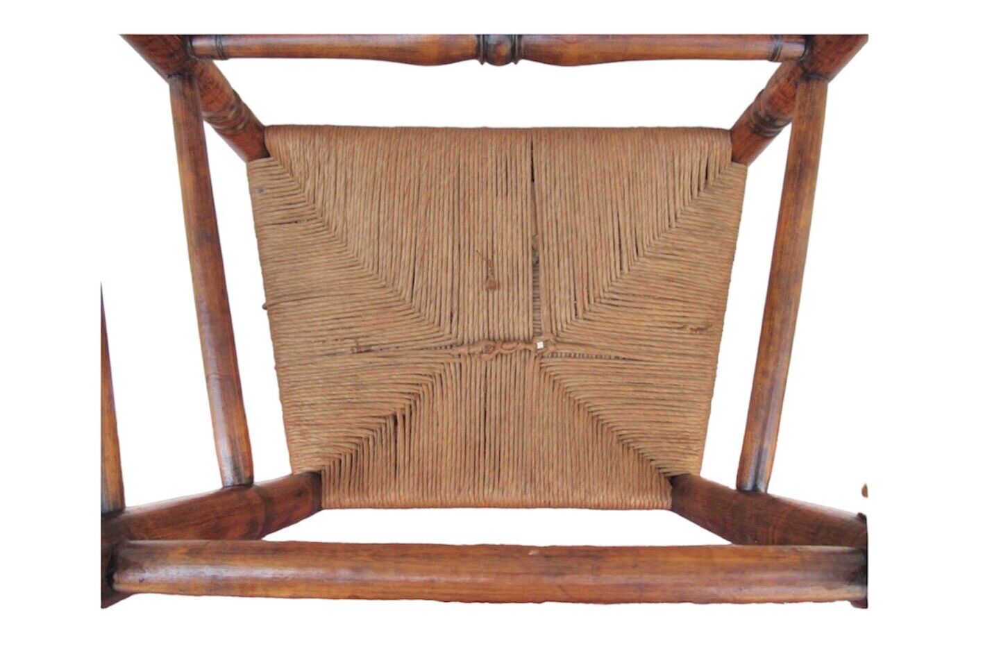 Early 18th Century William & Mary Period Triple Bannister Back Maple Side Chair