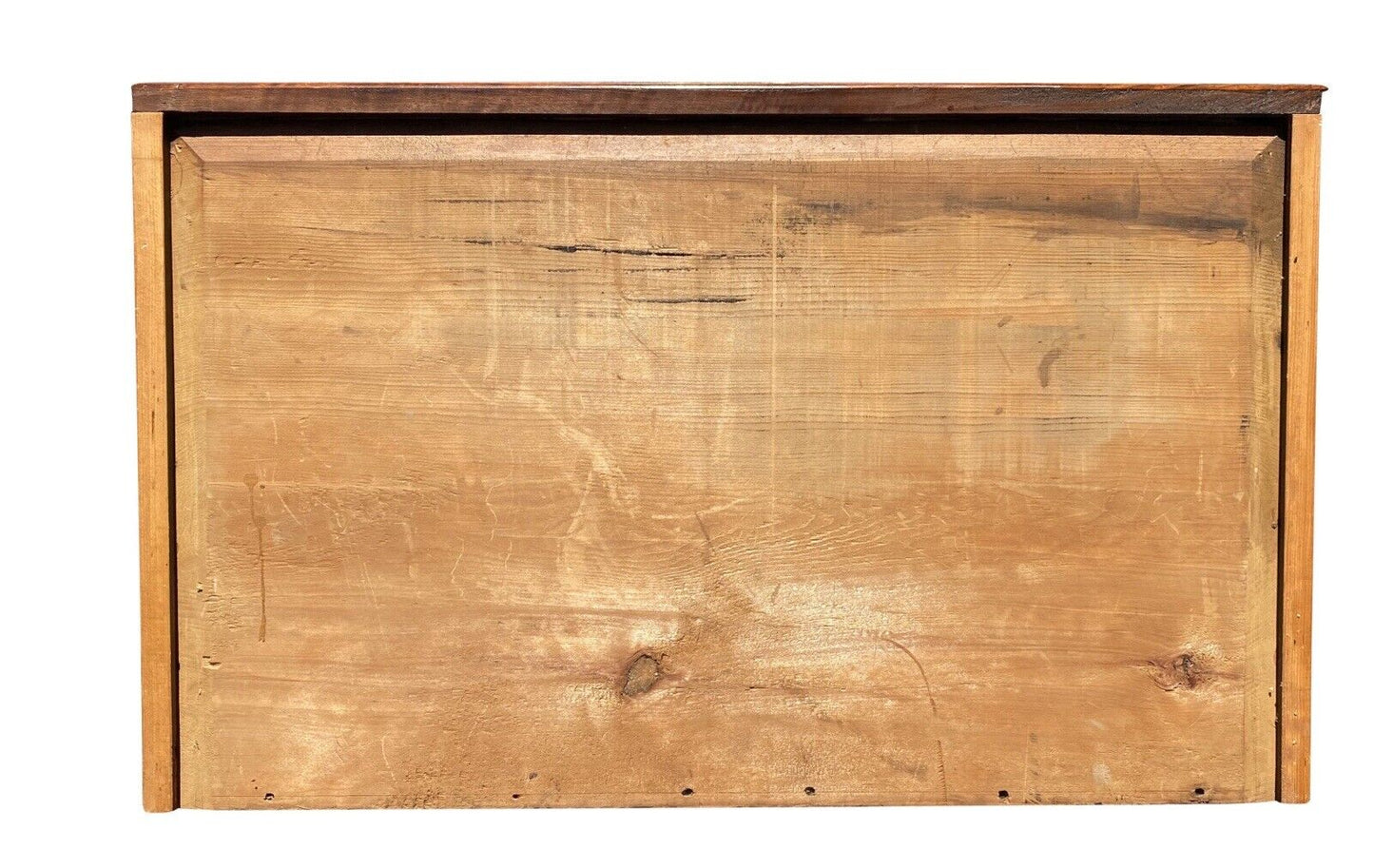 18th C Antique Chippendale Pennsylvania Cherry Bachelor Chest W/ Carved Columns