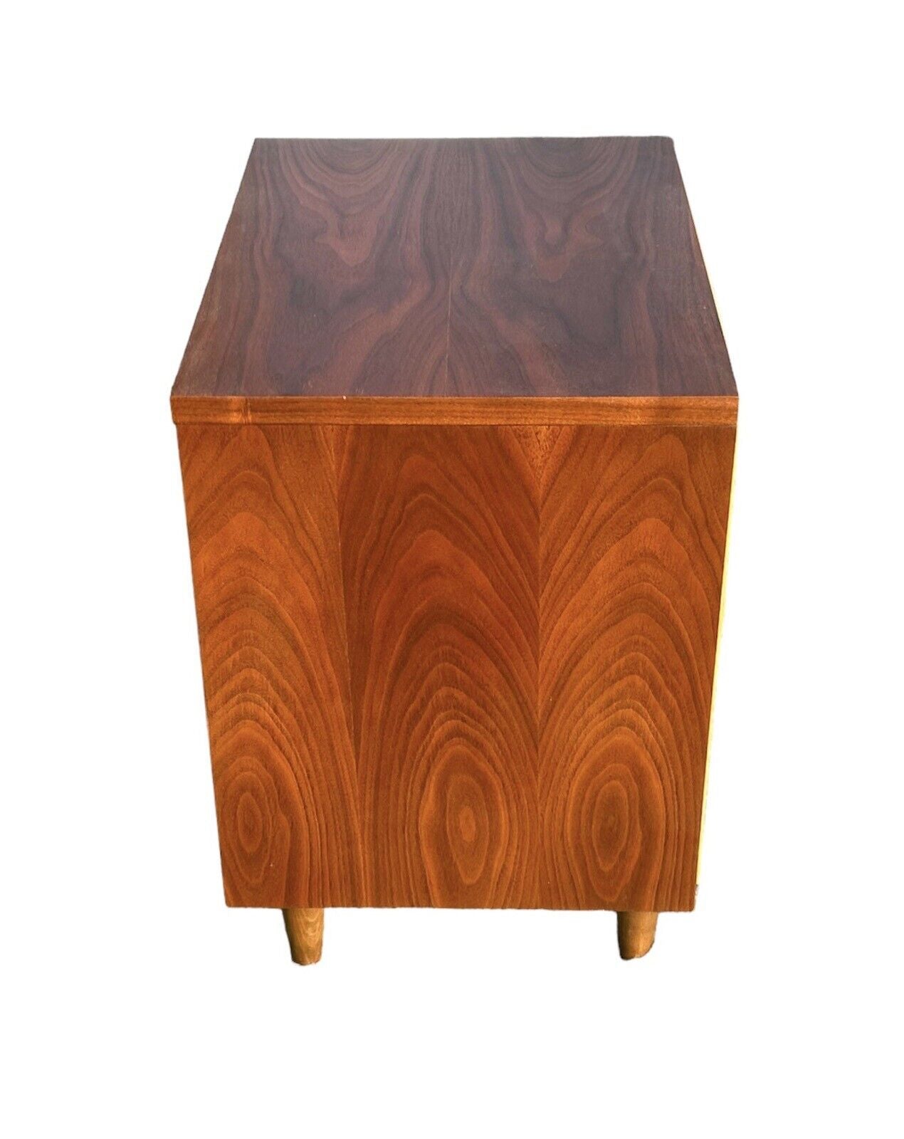 Pair of Mid-century Modern Walnut Two Drawer Nightstands by Crescent Furniture