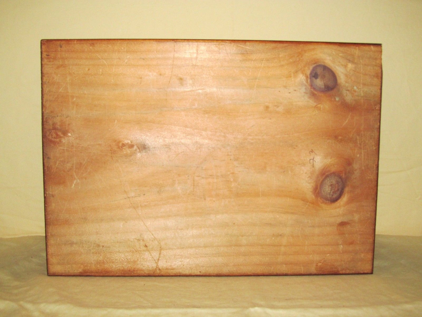 ANTIQUE SHAKER MIXED WOODS INLAID SEWING BOX