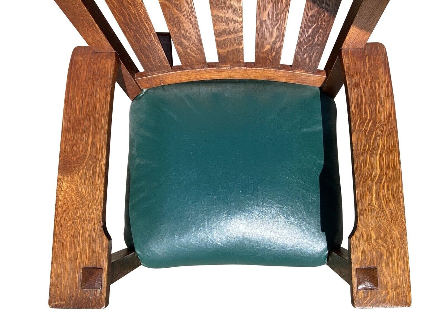 20th C Antique Arts & Crafts Gustav Stickley Craftsman Rocker / Rocking Chair