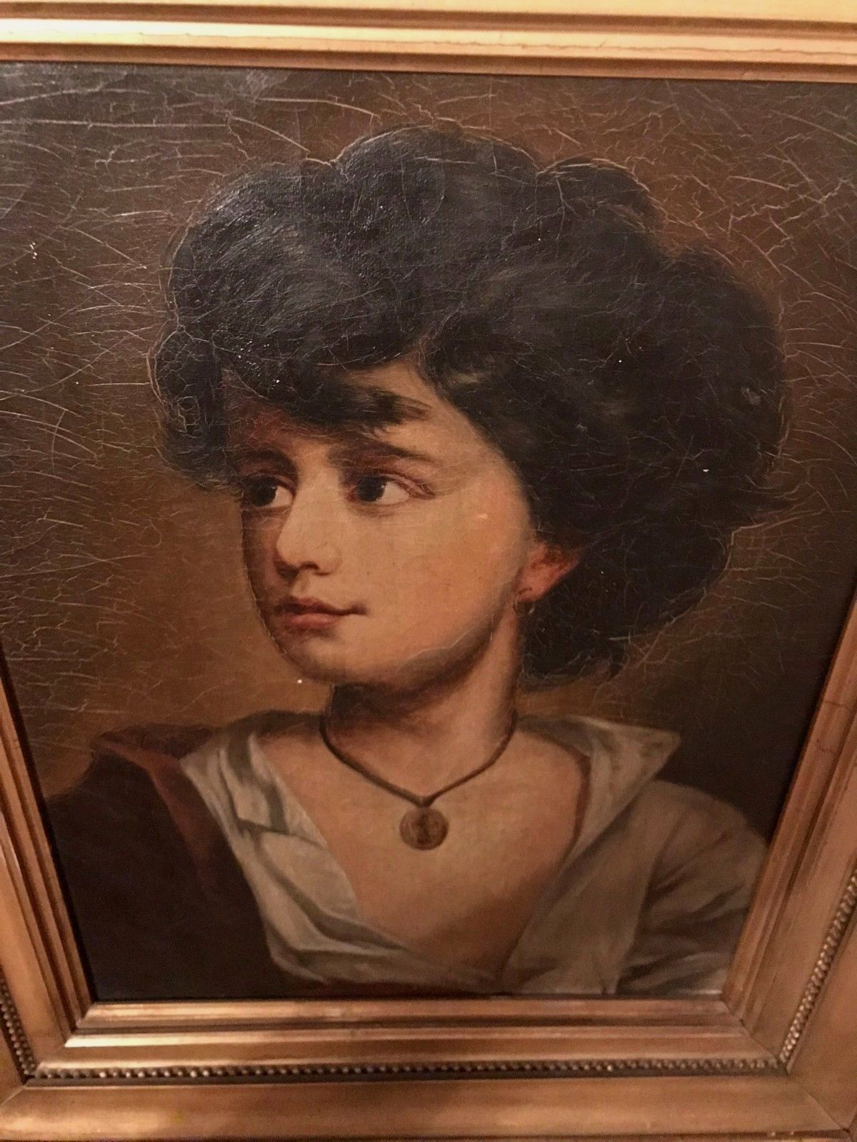 EXCEPTIONALLY WELL EXECUTED 19TH CENTURY PORTRAIT OF STRIKINGLY BEAUTIFUL WOMAN