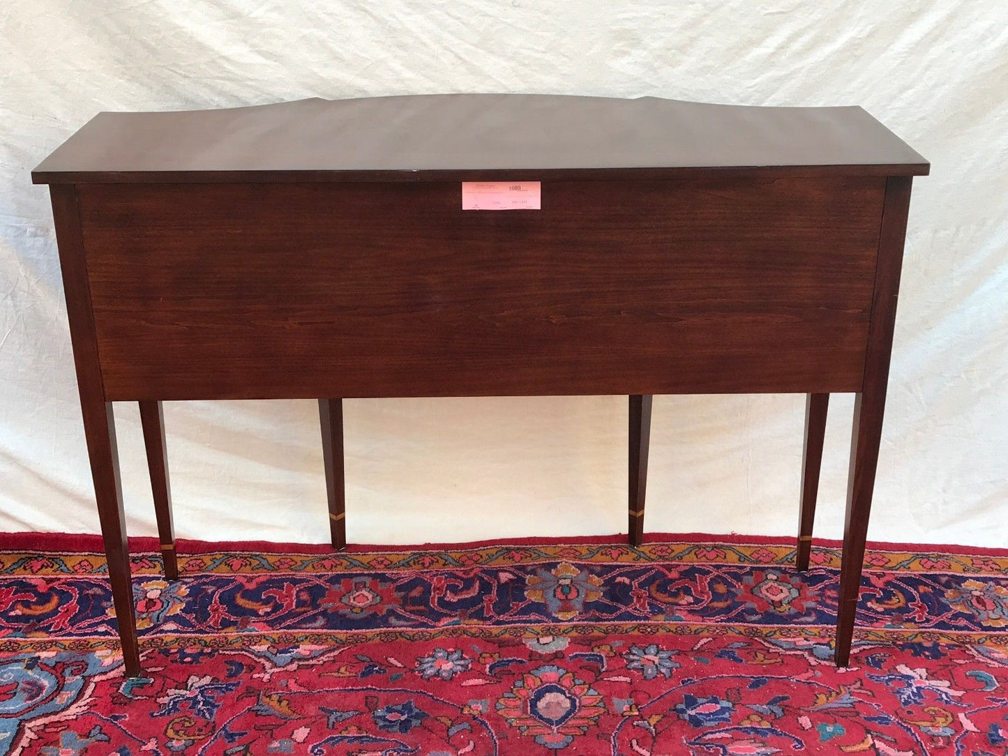 HENKEL & HARRIS MAHOGANY INLAID BRANDY BOARD SERVER-RARE DIMINUTIVE SIZED
