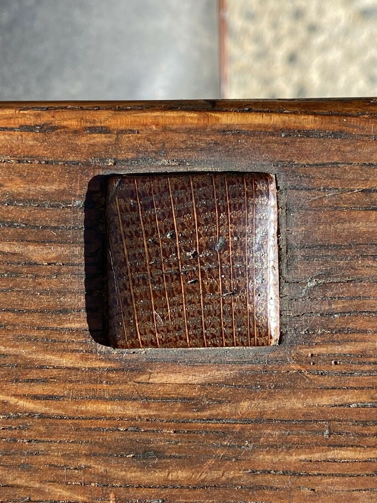20TH C ANTIQUE ARTS & CRAFTS / MISSION OAK L&JG STICKLEY TIGER OAK ROCKING CHAIR