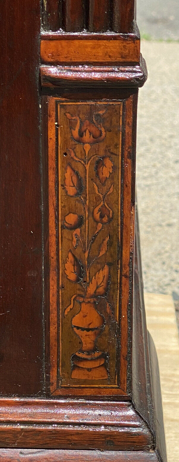 18TH C ANTIQUE FEDERAL PERIOD INLAID MAHOGANY SIDEBOARD / SERVER