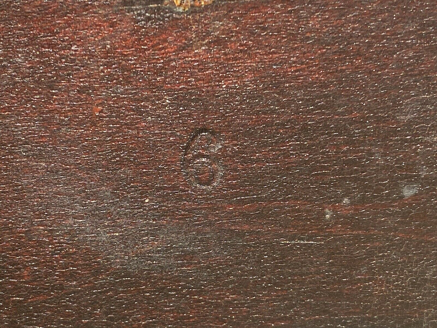 19TH C ANTIQUE SHAKER MOUNT LEBANON #6 MUSHROOM CAP ARM CHAIR / ROCKER