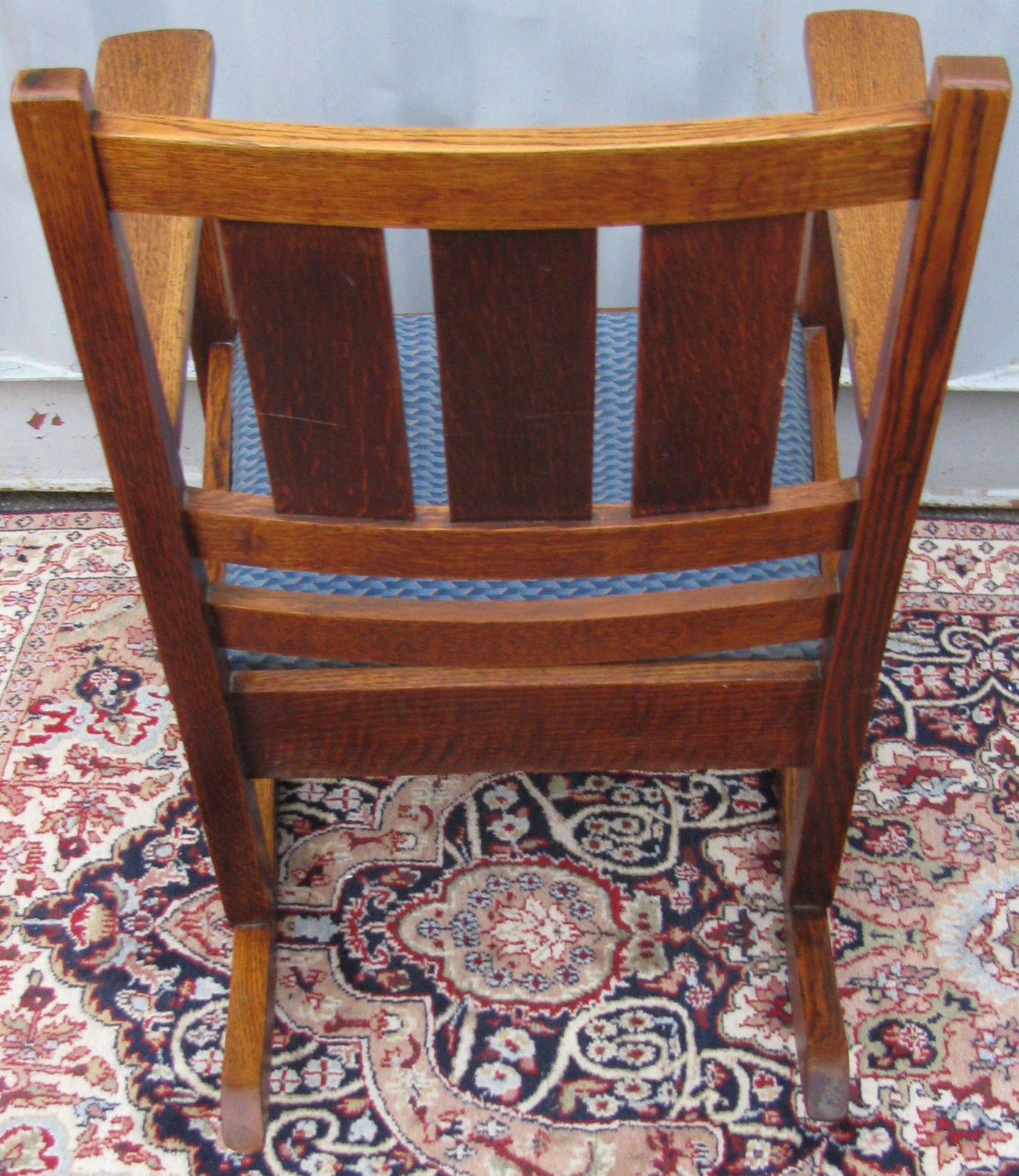 ARTS & CRAFTS MISSION OAK LADIES ROCKER IN EXCELLENT CONDITION
