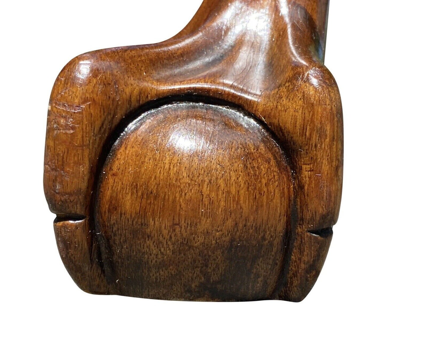 20th C Vintage Pair of Mahogany Henkel Harris Shell Carved Armchairs