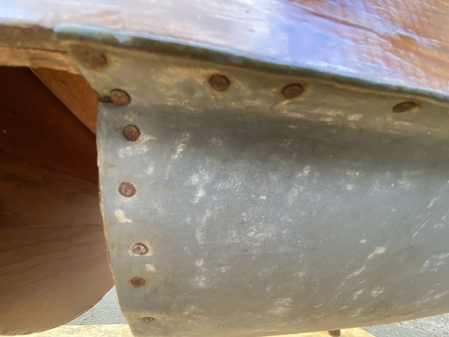 19TH C ANTIQUE VICTORIAN SOUTHERN YELLOW PINE SOW BELLY KITCHEN / BAKERS TABLE