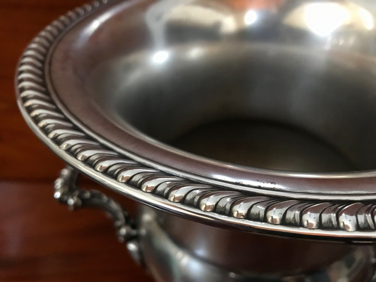 VINTAGE SILVER PLATE CHAMPAGNE-WINE ICE BUCKET