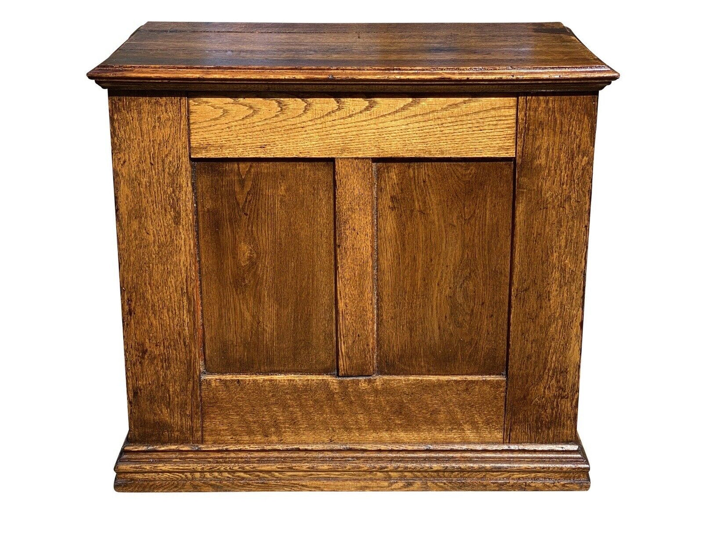 Antique Victorian Oak 6 Drawer File Cabinet / Spool Cabinet