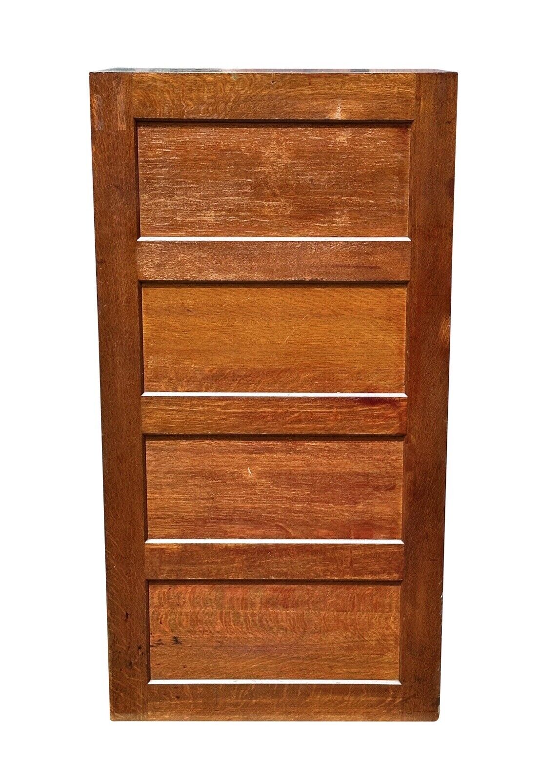Antique Oak 4 Drawer Wood File Cabinet - Weis Furniture Company