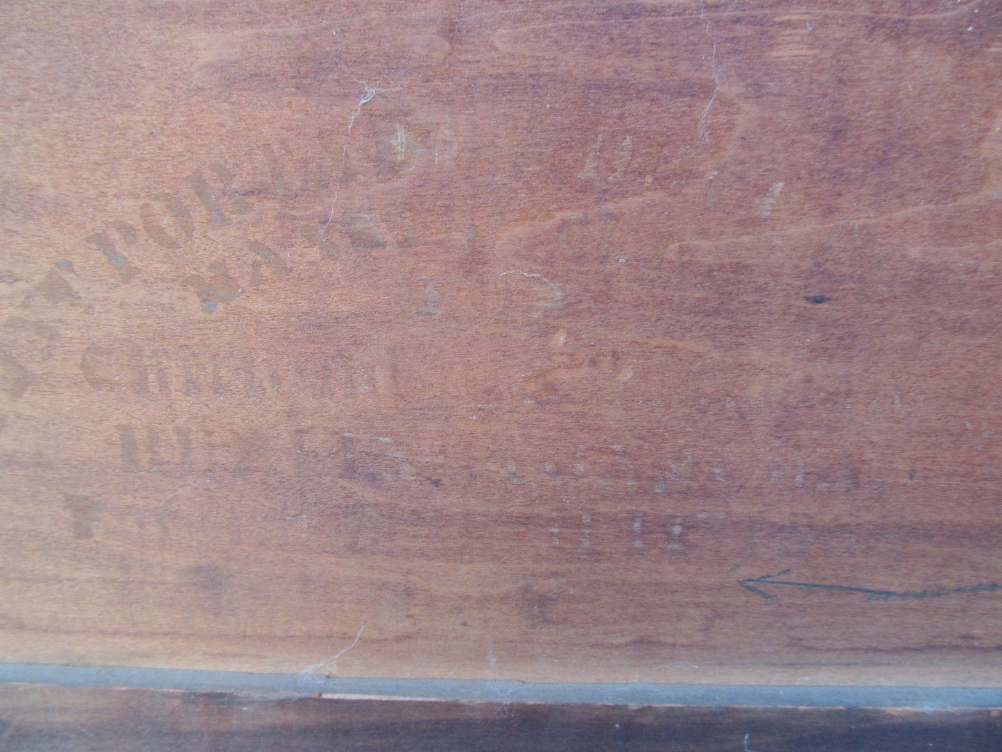 ANTIQUE PIE SAFE BY CHITTENDEN & EASTMAN BURLINGTON, IOWA DATE 1889 PUNCHED TIN