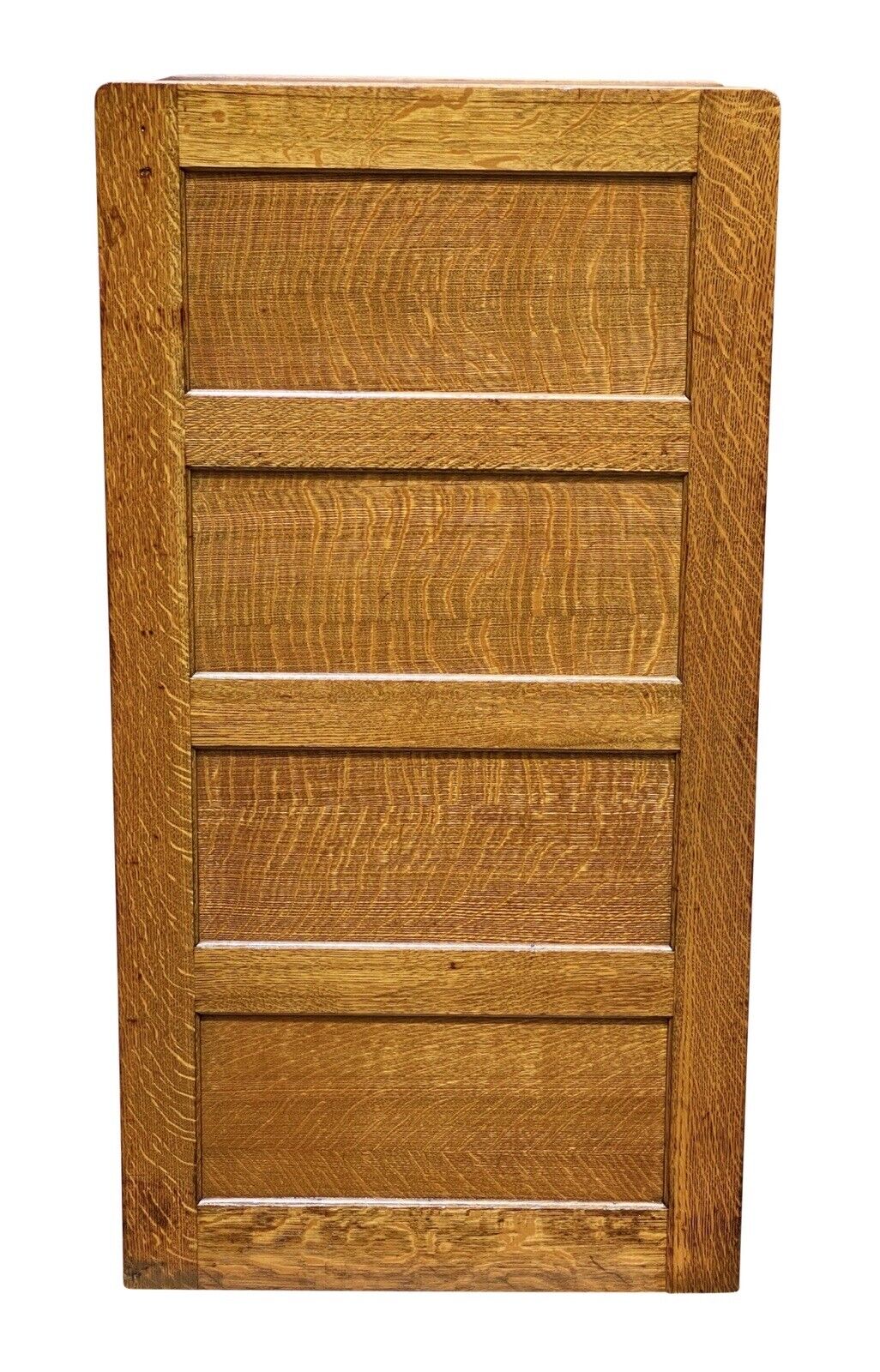 Antique Arts & Crafts Tiger Oak Legal Size File Cabinet - Library Bureau Makers