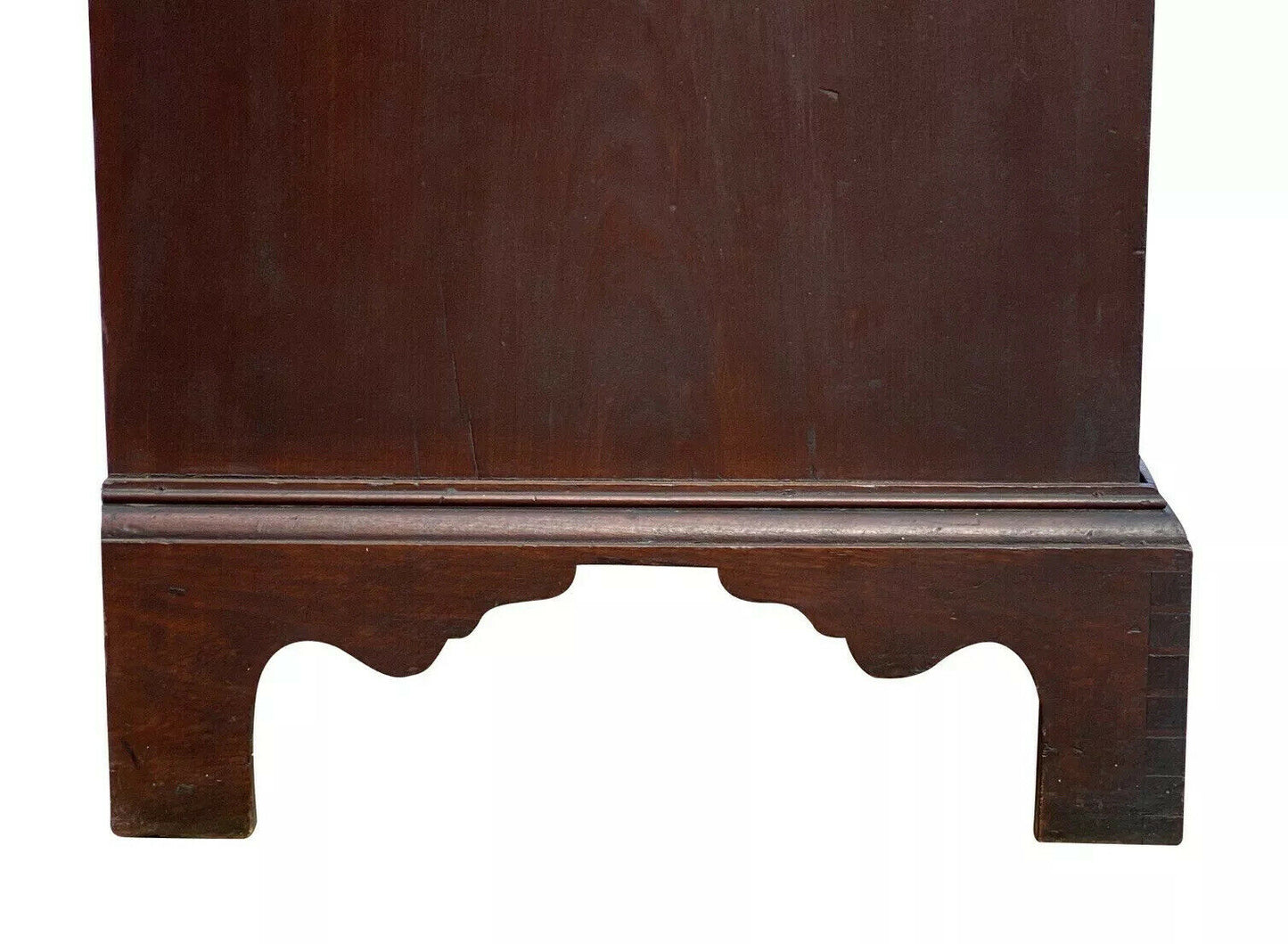 18th C Antique Connecticut Chippendale Tall Chest / Dresser