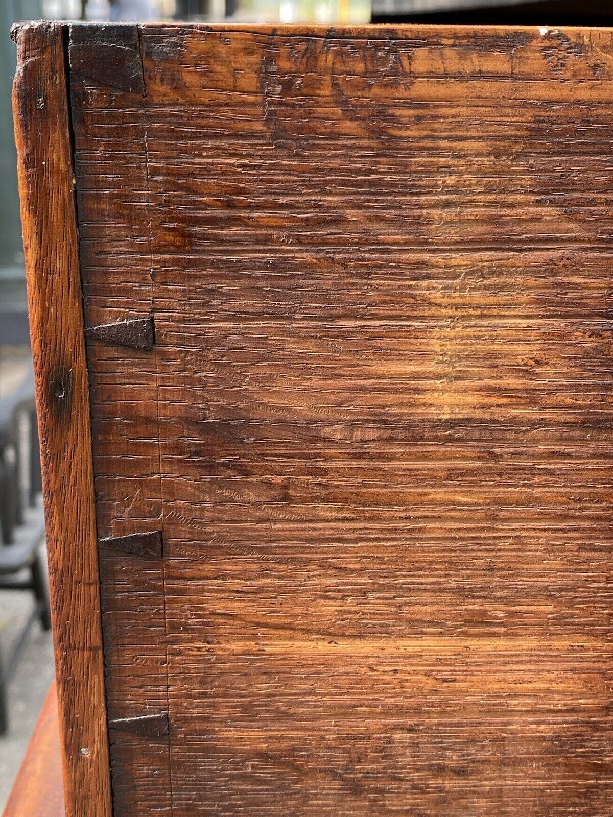 18TH C ANTIQUE GEORGIAN MAHOGANY CHEST ON CHEST / DRESSER ~ TALL CHEST / HIGHBOY