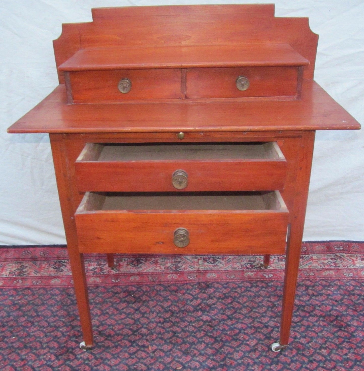 18TH CENTURY NEW ENGLAND HEPPLEWHITE SERVER IN EXTREMELY RARE FORMAT