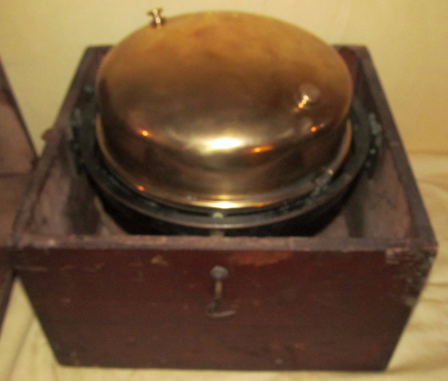 LARGE CASED WILFRID O WHITE ILLUMINATED PELORUS-MULTI ACCESS GIMBEL-COMPASS-LOOK