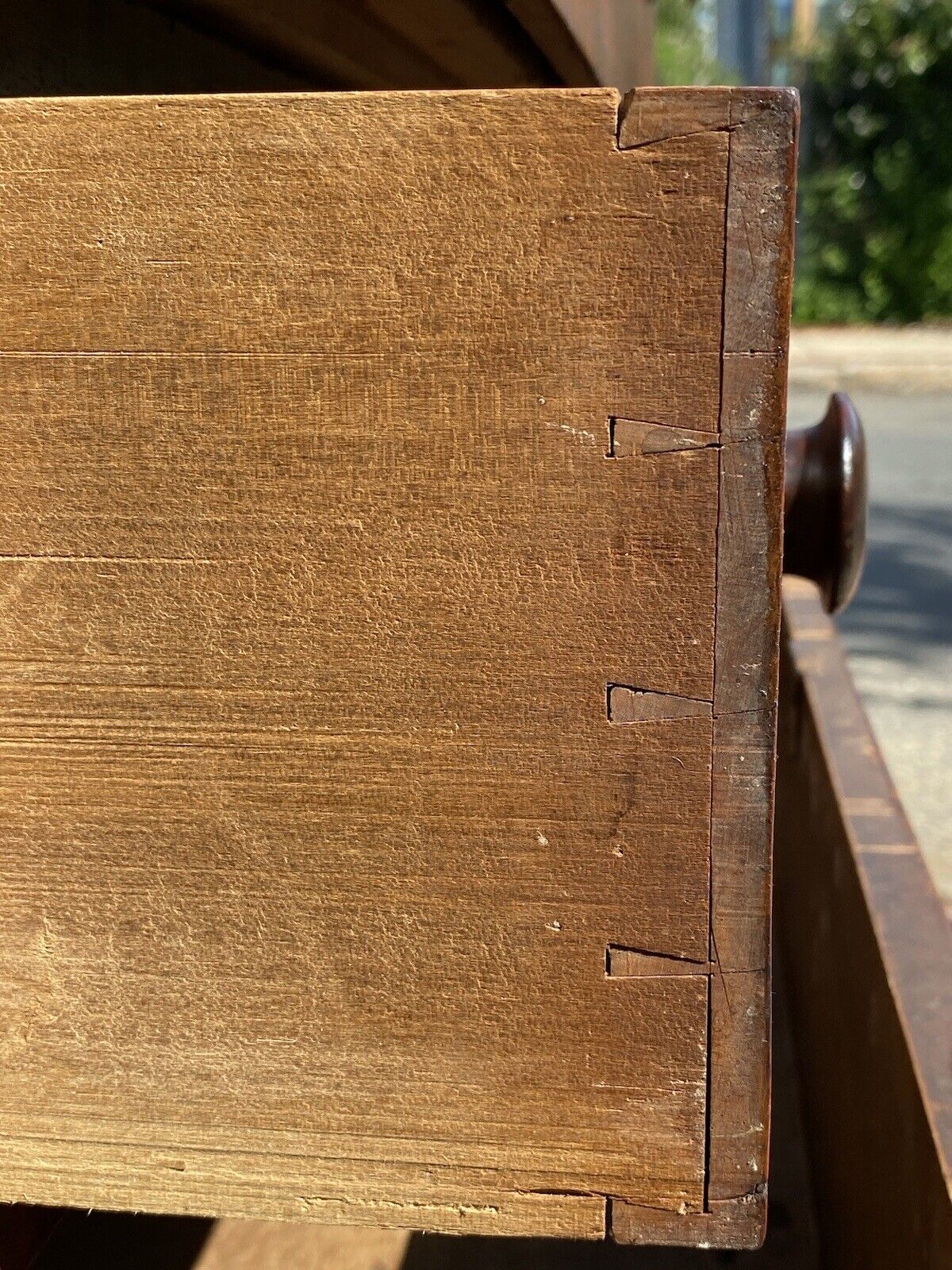 Federal Tiger Maple Country Butler's Desk in Original Surface Circa 1790 - 1810