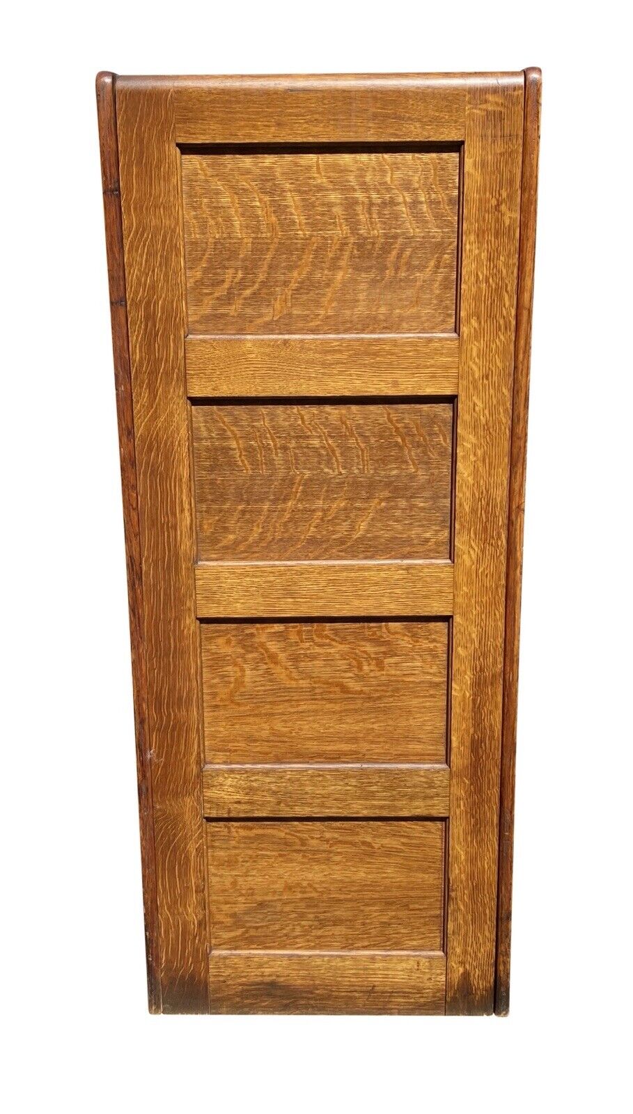 Antique Arts & Crafts Tiger Oak Legal Size File Cabinet - Library Bureau Makers