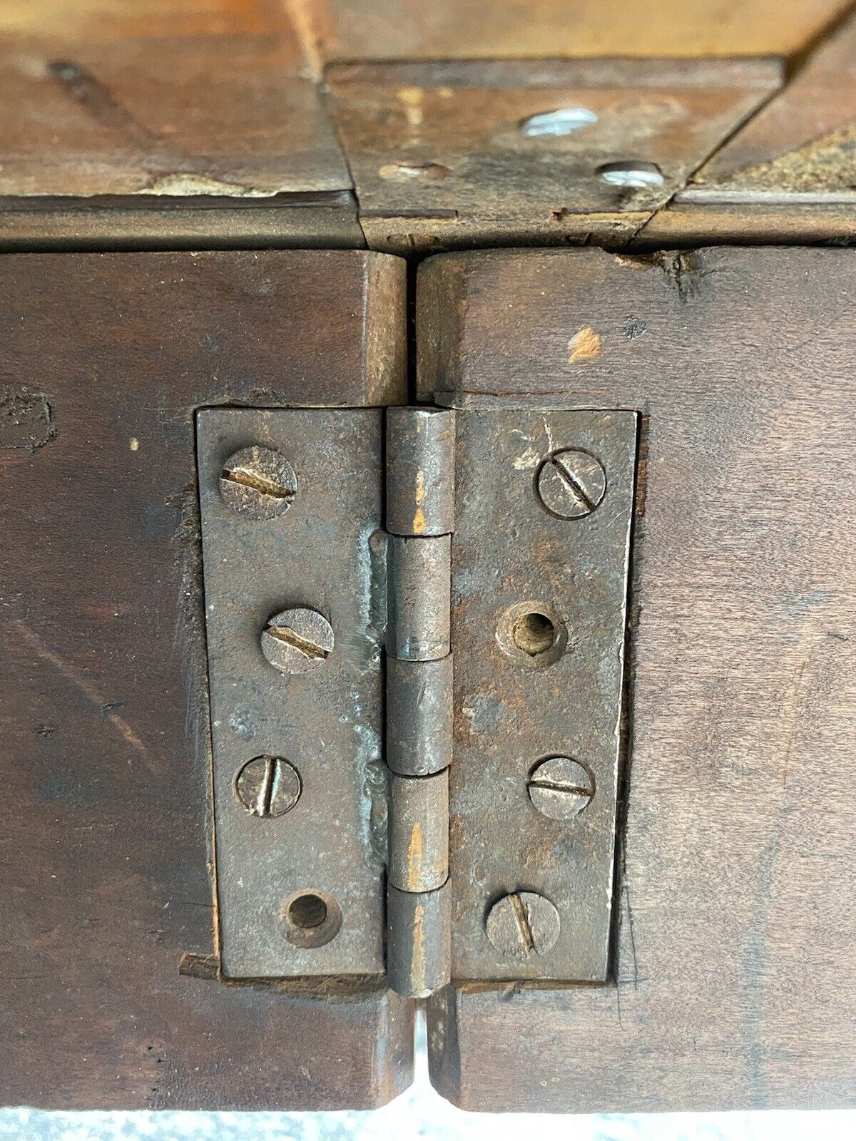 19th C Antique Sheraton Figured Cherry Drop Leaf Dining Table - 52" Long