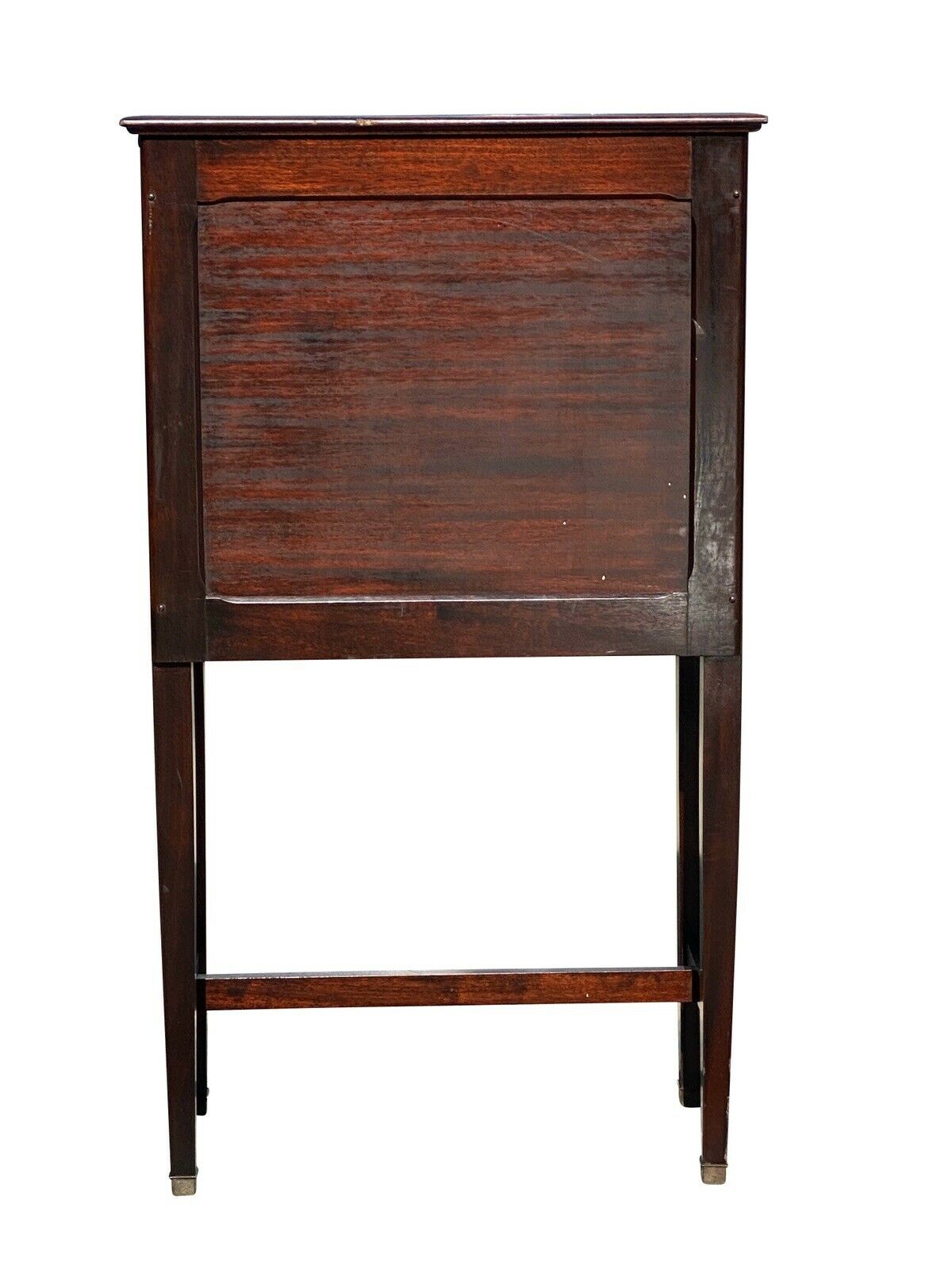 20TH C ANTIQUE INDUSTRIAL MAHOGANY OPTOMETRIST CABINET ~ MEDICAL ANTIQUE