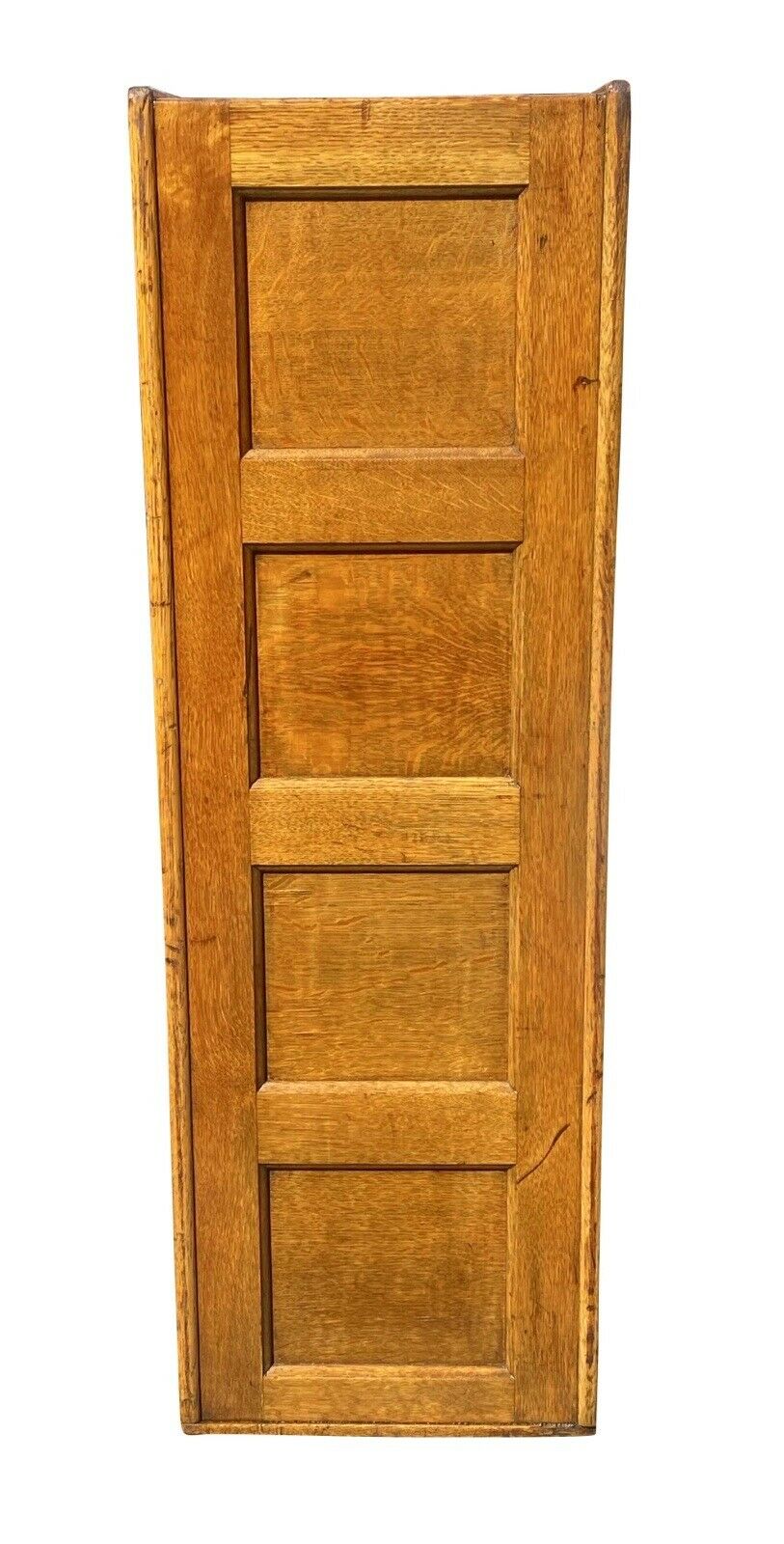 20th C Antique Arts & Crafts Tiger Oak File Cabinet