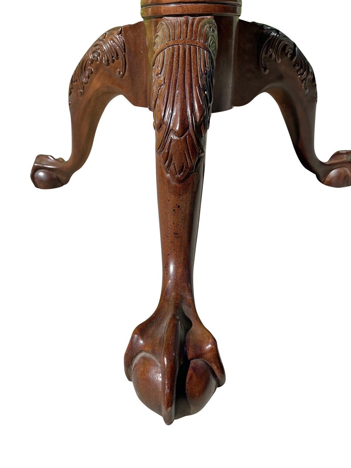 Chippendale Style Mahogany Ball & Claw Carved Dining Table by Henredon - 10 Feet