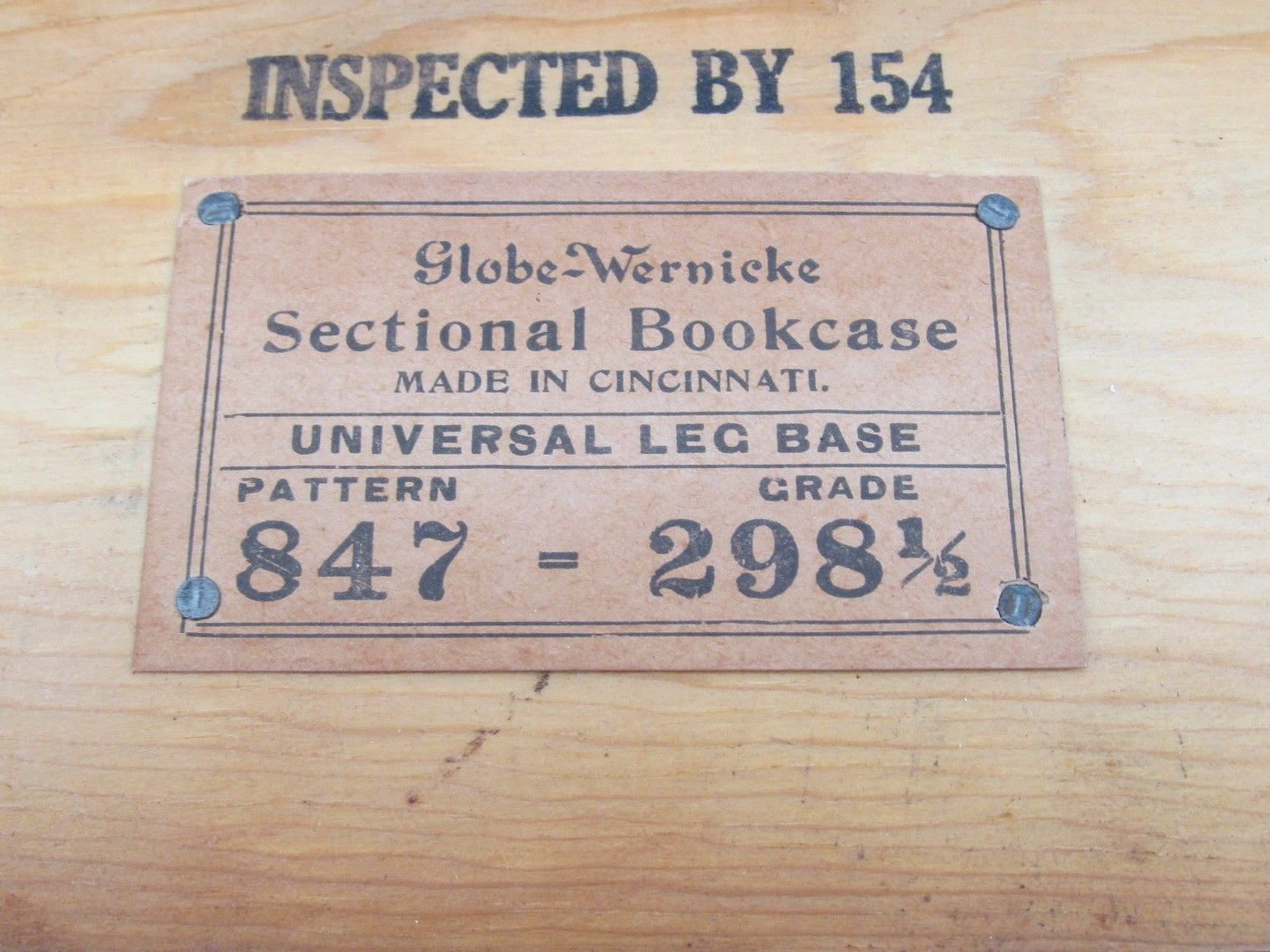 ULTRA CHOICE 5 SECTION GLOBE WERNICKE MISSION OAK BARRISTER BOOKCASE-