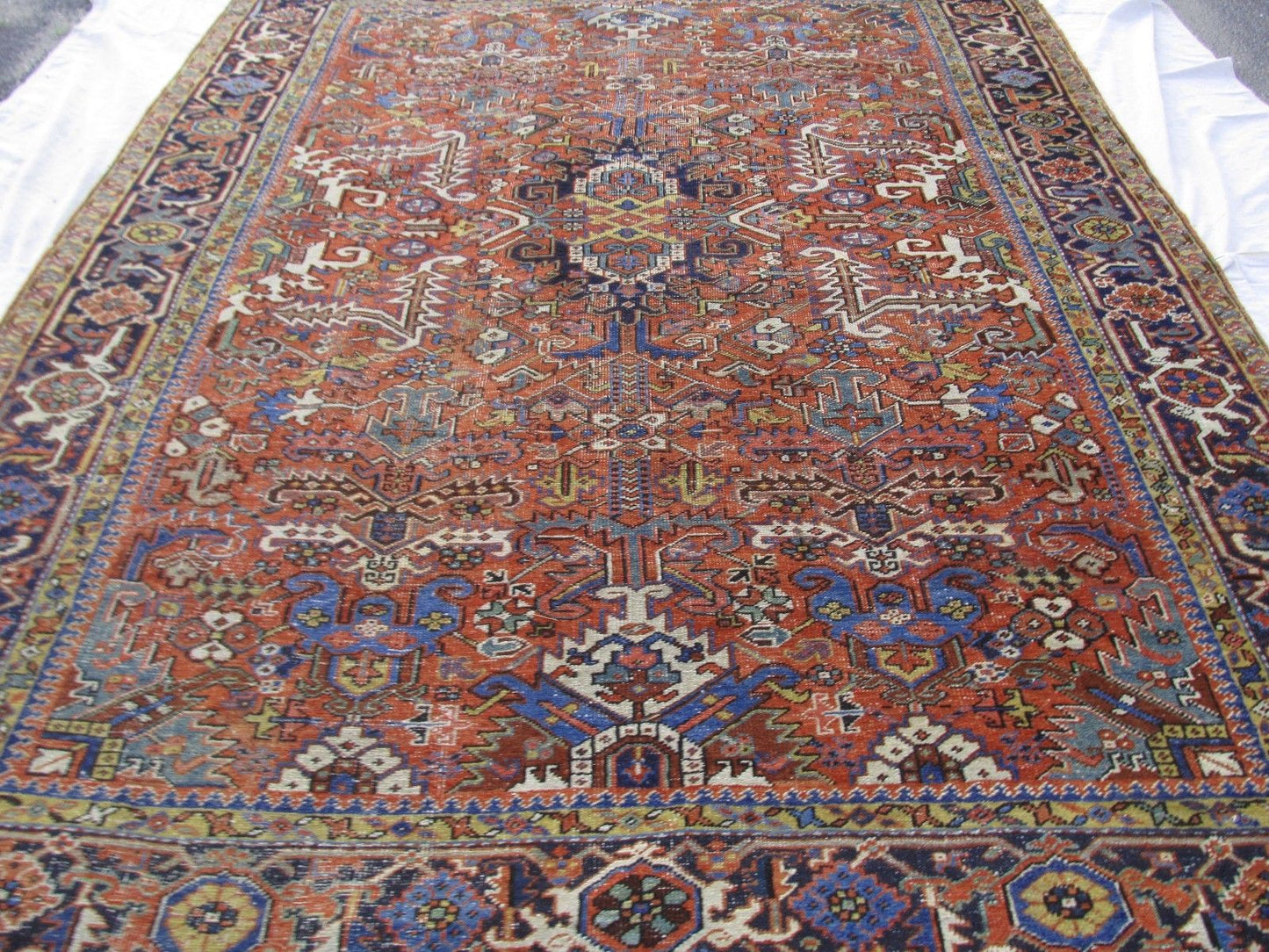 ANTIQUE SERAPI HERIZ ESTATE CARPET-MAGNIFICENT!